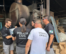 PCPR realiza segunda incineração de drogas apreendidas no Litoral durante o Verão Maior Paraná