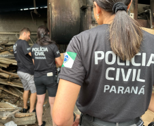 PCPR realiza segunda incineração de drogas apreendidas no Litoral durante o Verão Maior Paraná