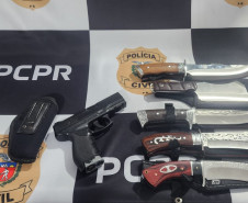PCPR prende homem condenado por roubo em Morretes