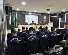 PCPR inicia Curso de Operações Aéreas de Segurança Pública