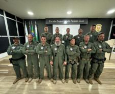 PCPR inicia Curso de Operações Aéreas de Segurança Pública