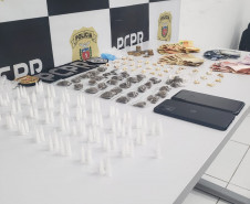 PCPR prende dois homens em flagrante por tráfico de drogas em Almirante Tamandaré
