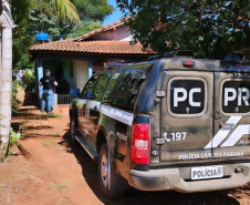 PCPR prende homem por roubo durante cumprimento de mandados em Carlópolis 