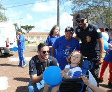 PCPR participa de caminhada para conscientização sobre autismo em Manoel Ribas