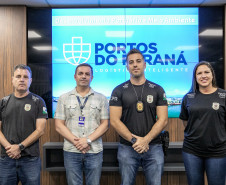 Equipe da DPMA visita Porto de Paranaguá