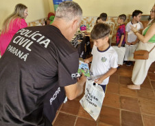 PCPR na Comunidade leva serviços de polícia judiciária para mais de 2,7 mil pessoas em Mauá da Serra e Tamarana