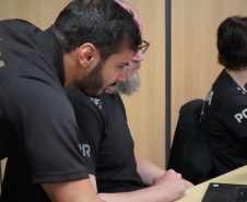 Policiais civis participam de habilitação em Sistema Automatizado de Identificação Biométrica em Curitiba