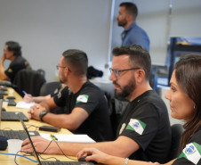 Policiais civis participam de habilitação em Sistema Automatizado de Identificação Biométrica em Curitiba