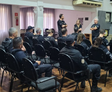 Com 104 agentes e muita tecnologia, forças de segurança do PR seguem apoiando o RS