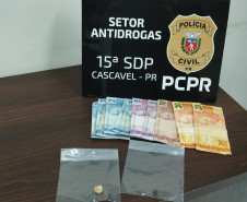 PCPR prende homem em flagrante por tráfico de drogas em Cascavel