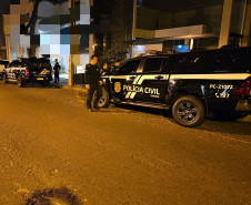 PCPR cumpre mandados contra suspeito de desvio de dinheiro de empresa privada em Cianorte