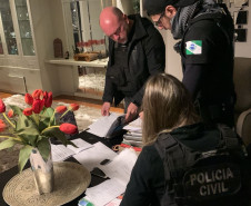 PCPR deflagra operação contra suspeitos de desviar maquinários da Prefeitura em Arapongas