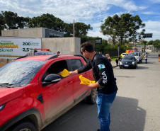 PCPR participa de blitz educativa em Palmeira