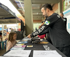 PCPR na Comunidade leva serviços de polícia judiciária e exposição para mais de 4,4 mil pessoas em Maringá
