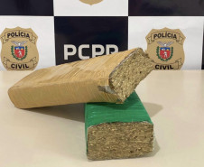 PCPR apreende maconha escondida no interior de veículo em Icaraíma