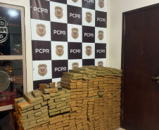 PCPR apreende 398 quilos de maconha em Foz do Iguaçu