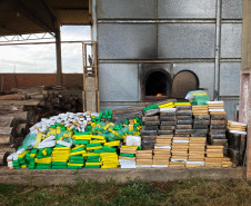 PCPR incinera 977 quilos de drogas em Palmeira