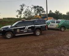 PCPR, PMPR e MPPR prendem dois homens por crimes ambientais em Quedas do Iguaçu