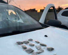 PCPR e PMPR prendem três homens em flagrante por tráfico de drogas em Piraquara 