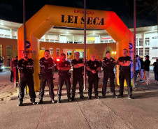 PCPR participa da Operação Lei Seca em Curitiba
