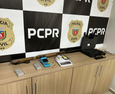 PCPR prende nove integrantes de organização criminosa ligada ao tráfico de drogas e homicídios em Ortigueira
