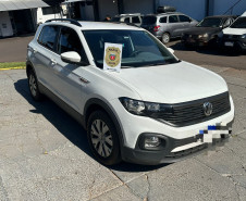 PCPR recupera veículo roubado em menos de 48 horas após o crime em Umuarama