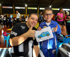 PCPR na Comunidade leva serviços de polícia judiciária e exposições para mais de 1,2 mil pessoas em Tijucas do Sul e Uraí