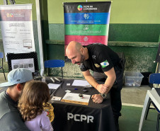 PCPR na Comunidade leva serviços de polícia judiciária e exposições para mais de duas mil pessoas em Curitiba, RMC e interior do Estado