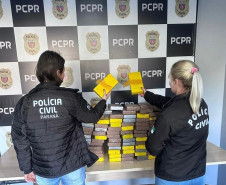 PCPR e PRF apreendem 154 quilos de coicaína em Cascavel