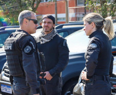 PCPR entrega 70 viaturas novas para diversas delegacias do estado