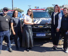 PCPR entrega 70 viaturas novas para diversas delegacias do estado