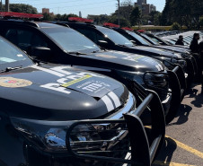 PCPR entrega 70 viaturas novas para diversas delegacias do estado