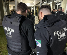 PCPR realiza operação contra organização criminosa especializada em furto de cabos telefônicos