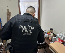 PCPR realiza operação contra organização criminosa especializada em furto de cabos telefônicos