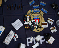 PCPR apreende carga de anabolizantes e estimulantes sexuais contrabandeados em Foz do Iguaçu