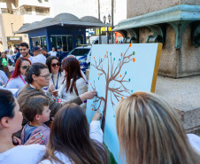 PCPR participa de Caminhada do Meio-Dia contra o feminicídio 