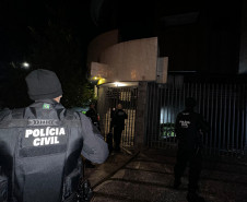 PCPR prende 20 integrantes de organização criminosa em realiza megaoperação deflagrada em quatro estados brasileiros