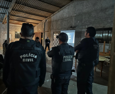 PCPR deflagra operação contra tráfico de drogas e comércio ilegal de armas em Teixeira Soares