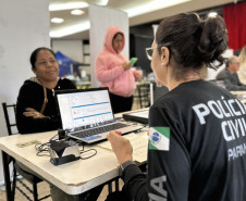 PCPR na Comunidade leva serviços de polícia judiciária para população de Bandeirantes e Florestópolis 
