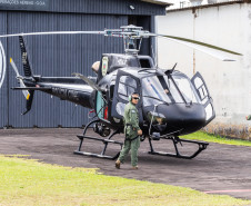 PCPR comemora oito anos do Grupamento de Operações Aéreas