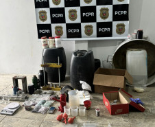 PCPR prende em flagrante quatro pessoas por tráfico de drogas e associação para o tráfico em Rio Negro