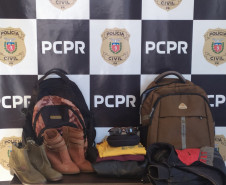PCPR recupera objetos furtados em Carambeí