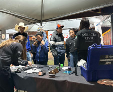PCPR na Comunidade leva serviços de polícia judiciária, orientações e exposições para mais de 5 mil pessoas em três municípios