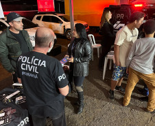 PCPR na Comunidade leva serviços de polícia judiciária, orientações e exposições para mais de 6 mil pessoas em quatro municípios