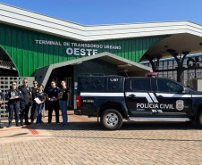 PCPR realiza panfletagem educativa da Operação Shamar em Curitiba e Cascavel