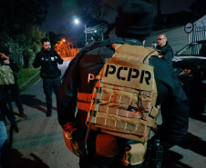 PCPR, PRF e GM prendem três integrantes de organização criminosa de furtos de cargas na Grande Curitiba