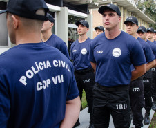PCPR inicia 7º Curso de Operações Policiais