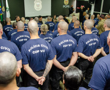 PCPR inicia 7º Curso de Operações Policiais