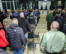 PCPR inicia 7º Curso de Operações Policiais