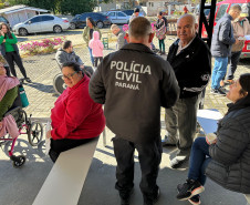 PCPR na Comunidade leva serviços de polícia judiciária e orientações para mais de 2,5 mil pessoas em Curitiba e no Norte do Estado 